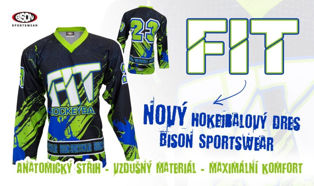 Nový hokejbalový dres FIT.